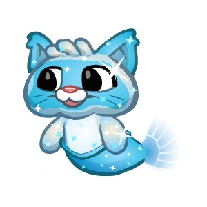 Blue Glitter Merkitty